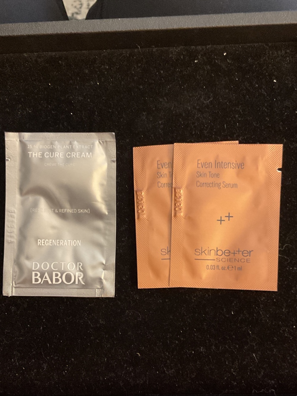 Babor & Skinbetter Science samples, set of 3